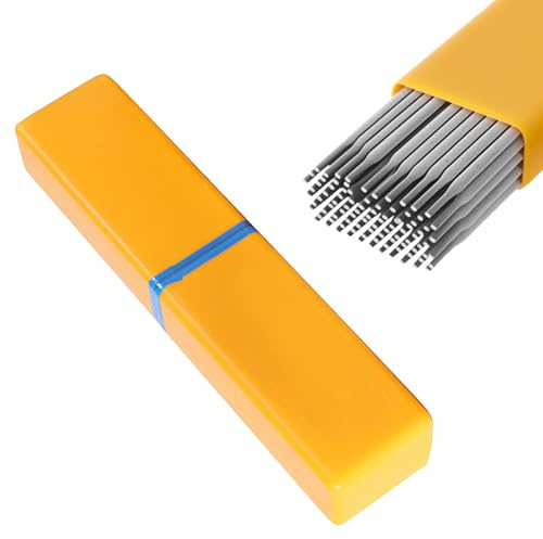 YHNDECO 50 Rods Welding Rods 2.5mm, Mild Steel Electrodes, Welding Electrodes Rods, ARC Welding Electrodes Rods for Mild Steel, E6013 General Purpose, ARC Welding Rods, Welding Rod Electrode Stick