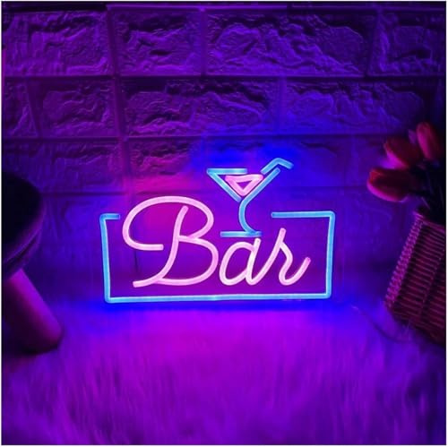 Neonlampa Neonskylt Bar Vägghängande dekorationslampor för butik, bar, klubb