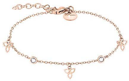 Tamaris Damen Armband in Roségold aus Edelstahl TJ-0009-B-21
