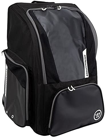 WARRIOR Hockey Pro Carry Backpack Bag (Black/Grey)