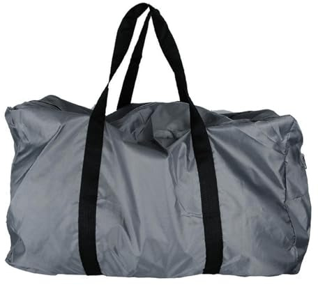 JZK Borsa da barca gonfiabile portatile grigia, pieghevole, borsa per canottaggio, accessorio per barca, borsa per trasloco, con manici e cerniera, per viaggi e sport