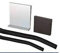 Sellon24® Glasgeländer Profil U für aufgesetzte Bodenmontage 12 bis 21,52 mm Glas Bausatz (Dichtungen + Keile 12,0 mm)