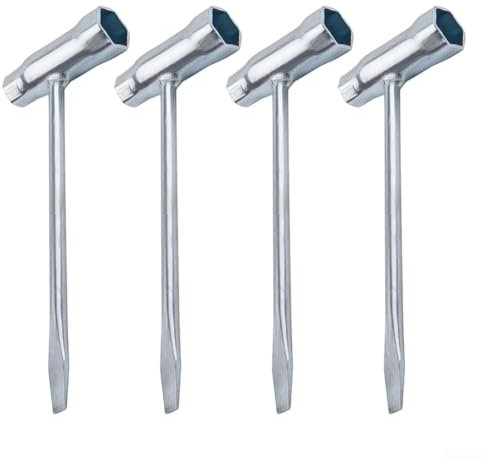 Sumsoctober 4-teiliges Schraubenschlüssel-Set mit ergonomischem Design für die Wartung von Outdoor-Ausrüstung (13-19 mm)