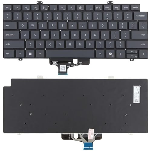 Pièces de rechange pour ordinateur portable Dell Pro 14 Plus PB14250 14255 Pro Max 14 Series US Version Clavier Accessoires