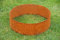Rasenkanten Baumring Corten Pflanzring Kreis Ø 37 cm x 12 cm Edelrost - 3er Set