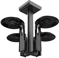 Flexson Vierfach-Deckenhalterung für Sonos ERA 100, Schwarz
