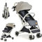 COSTWAY Kinderwagen klappbar, Reisebuggy mit Liegefunktion, Kinderbuggy mit verstellbarem Rückenlehne & Verdeck, Babywagen leicht mit 5-Punkt-Gurt für Baby bis 3 Jahren, 15 kg belastbar (Grau)