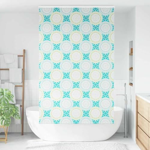 Store de douche avec cassette 140 x 240 cm – Matériau PEVA, imperméable et durable – Parfait pour les salles de bains et les pièces humides – Montage et entretien faciles