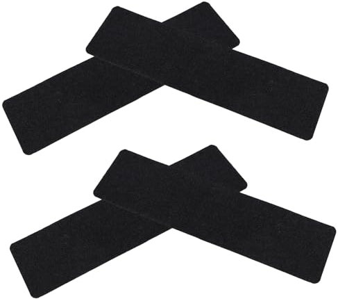 HOMSFOU 4pièces Tapis Antidérapants Pour Escaliers Intérieurs Tapis De Marche Confortables Et Faciles à Installer Pour Marches Bois Du Bruit Et Confort Optimisé