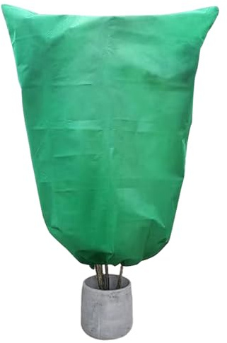 Senermter Fundas De Protección Para Invierno - Cobertores Antihielo con Cremallera y Cordón para Plantas - Resistente Para Árboles Frutales Verduras Flores Protección Anticongelante