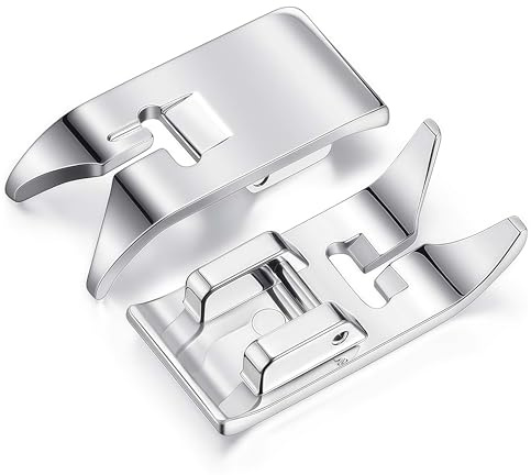 2 PCS Universal General Purpose Sewing Machine Walking Presser Foot Set