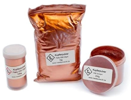 Kopparpulver – platt vikt 100 g