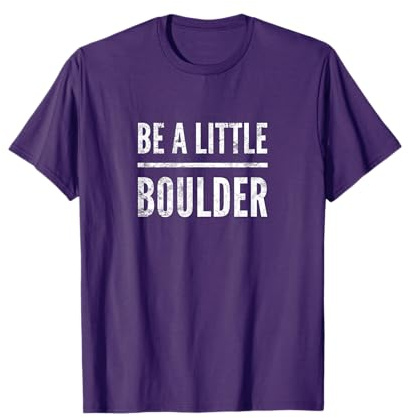 Rock Climbing Bouldering T-Shirt Distressed Hiking Gift Kids T-Shirt