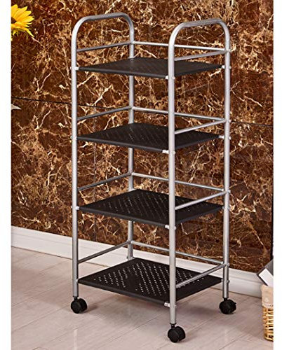 Carrello Multiuso Utility Servitore 3 Ripiani,con Ruote,Robusto Rotolamento Carrello,Trasportabile da Bagno o da Cucina,Dental Medical Surgery Spesa for l'ospedale Salone di Bellezza