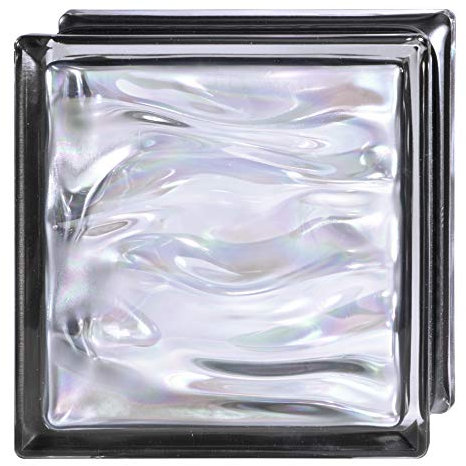 Vitrobritone Bormioli Rocco Série Agua Perle Noir BQ19 cm. 19x19x8-6 pièces