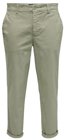 ONLY & SONS Herren Onskent Cropped Chino 0022 Pant Noos Hose, Mermaid, 31W / 34L EU