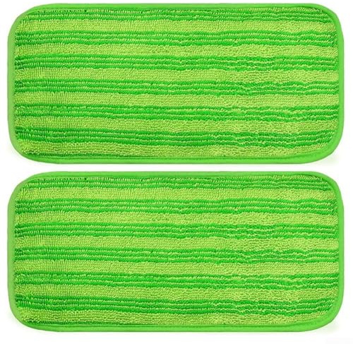 Set di panni di ricambio compatibile con spazzatrice, migliora la routine di pulizia (verde)