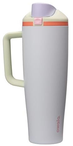 Owala FreeSip Tumbler Stainless Steel Water Bottle 40 oz Beach House