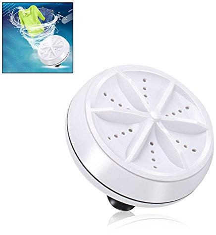 Mini Machine à Laver portative, sécheuse ultrasonique d'Usb de Rotation de Turbo, appropriée à l'équipement de Lavage de ménage et de Voyage