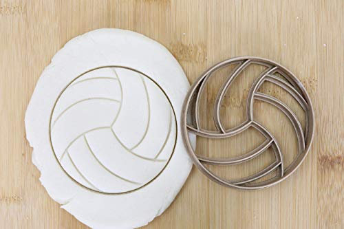 Volleyball Cookie Cutter Fondant Keksstempel/Ausstechform keksausstecher PLA ca.8cm