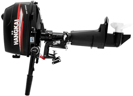 Motore fuoribordo a 2 tempi, motore fuoribordo da 6 HP, raffreddato ad acqua, motore fuoribordo per barca gonfiabile