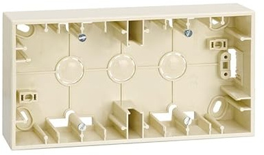 CAJA SUPERFICIE 2 ELEMENTOS MARFIL PLAY