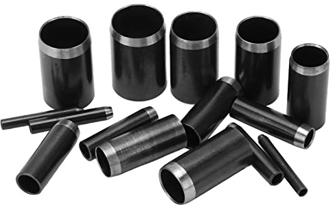 15 Pcs Hollow Punch Cutter Tool, One Hole Leather Cutting Tools with Box, Different Shape Tool Set Cutter, Handmade Knife, Circular Flower Punching