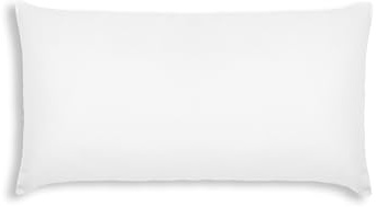 ALMOHADAONLINE-Relleno de Cojín de Tela Microfibra Tacto Pluma 50x80cm – Fibra Siliconada Suave y Voluminosa, Transpirable y Hipoalergénica –Ideal para Cojines Decorativos, Sofás y Camas (1, 50x80)