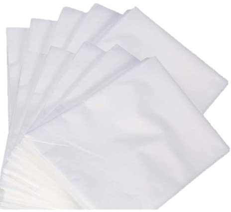 DSTOCK60-100 Carrés de soin non tissés lisses 30x40 cm - Carrés d'essuyage blancs ultra doux pour la toilette des bébés, des patients - Carré de soins non stériles