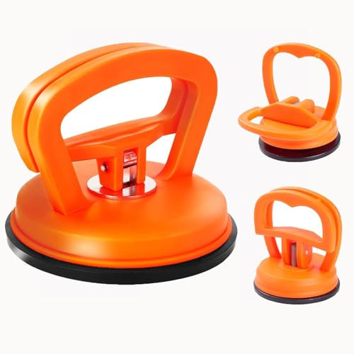 UroClysmic 3 Pack Car Dent Puller Kit, Powerful Suction Cup Dent Remover for Car Dent Repair, Professional Tools for Auto Body, Glass, Screen, Tile Lifting and Objects Moving