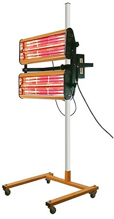 Lámpara de secado de pintura Secador De Pintura Infrarrojo De Onda Corta De 2100W Con Control De Temperatura Y Temporizador, Lámpara For Hornear Pintura For Reparación De Carrocería De Coche, Luz Cale