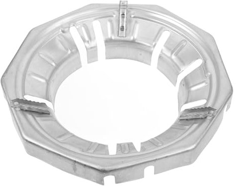 SHINEOFI Support De Casserole En Métal Pour Cuisinière à Gaz Coupe-vent Résistant Aux Hautes Températures Accessoire Cuisine Compatible Woks 1 Pièce