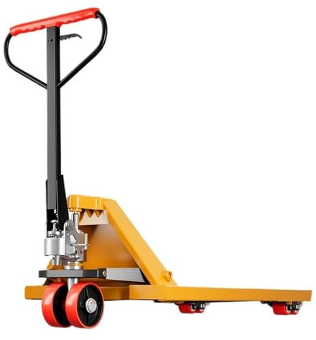 Transpallet manuale Sollevatore for pallet manuale da 6600 libbre. Capacità, transpallet Carrelli manuali for servizio standard for stoccaggio e movimentazione in interni carello elevatore(68.5cm)