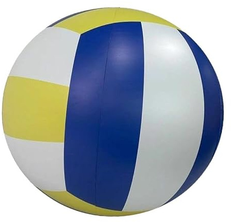 JISADER Pelota de Voleibol Inflable para Playa, Impermeable, Gruesa, Enorme, para Piscina de, Diámetro 100 Cm