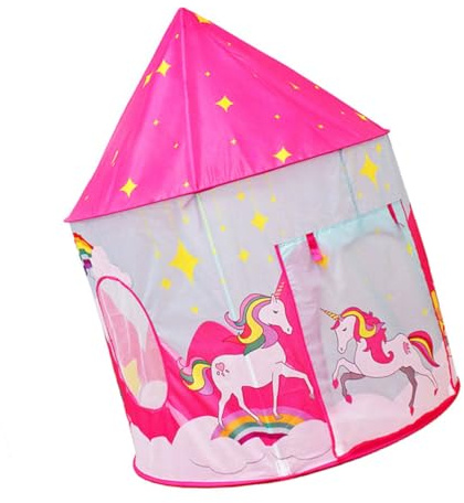 ifundom Tente de Jeu Garçon Fille Rose Tente Intérieure Spacieuse Protection Anti-Insectes pour Chambre Garçon Fille