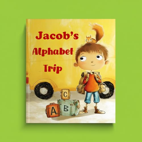 Personalised ABC Book for Children, Age 0-5, Alphabetic Learning Adventure Book (Tototale Personalised Books)