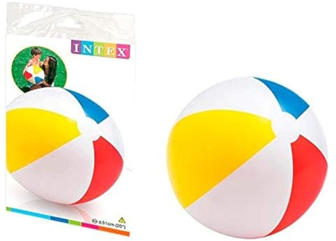 Intex Strandball Glossy 51 cm weiß