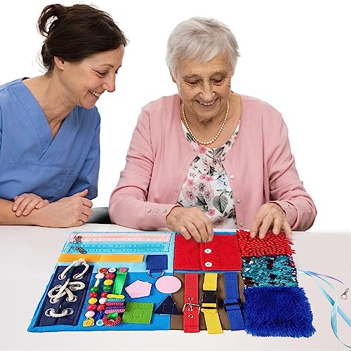 Couverture Sensorielle Démence, Activités Calmantes Pour Personnes Agées, Couverture Passe-Temps, Pour Alzheimer, démence, Asperger, autisme, anxiété