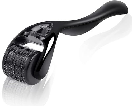 Microneedling Roller,0.5 mm Microneedling,Beard Roller,Bartroller für Haarausfall,zur Stimulierung des Haarwuchses/Bartwuchses,mit Nadeln,Bartroller Bartwuchs für Bartpflege