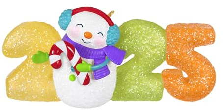 Hallmark Keepsake Christmas Ornament 2025, Sweet Decade 2025, Snowman Collectors Gifts