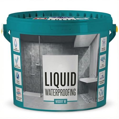 TRANS - PAL Liquid Foil Waterproof Membrane, 4.5L, Blue, Water-Based Tanking Solution for Wet Rooms and Bathrooms