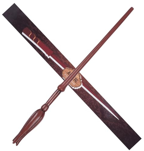 Aomig Zauberstab Erwachsene Zauberer Zubehör Cosplay Props Magic Wand Spielzeug Magischer Zauberstab aus Kunststoff für Zauberer Zauberlehrlinge Kostümzubehör Party Halloween Karneval Weihnachten (J)