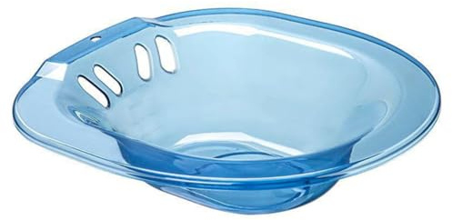 TOYZFRIENDY Baño de Asiento para Inodoro Resistente Alta Temperatura para Embarazadas y Ancianos Cuenca Ergonómica Antidesbordamiento para Cuidado Perineal y Hemorroides