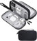 SOBEAU Kabeltasche, Elektronische Tasche Organizer, Kabeltasche Reise für Power Adapter, Kabel, Ladegerät, Powerbank, USB-Stick, Travel Organizer für Handyladekabel Elektronik Zubehör