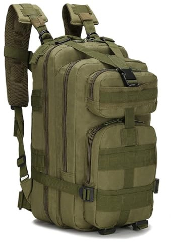 Lawaia 30L Sac à Dos Style Militaire, Sac À Dos Multifonction Molle Assaut Pack Tactique Combat Sac à Dos pour Trekking Randonnée Camping Pêche Escalade Alpinisme ou Utilisation Quotidienne