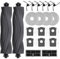Kit d'accessoires pour aspirateur dreame X40 Ultra Complete / L40 Ultra, Saprdii 6 sacs à poussière, 4 lingettes, 2 brosses à rouleau, 2 filtres, 6 brosses latérales, kit de pièces de aspirateur robot