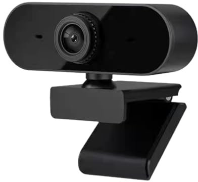 Fotocamera Web Per Laptop, Fotocamera Per Computer, Telecamera Per Streaming Regolabile A 360° Con Microfono, HD 720P, Web Cam Per Monitor PC, Videocamera Webcam Per Laptop Per La Protezione Della Pri
