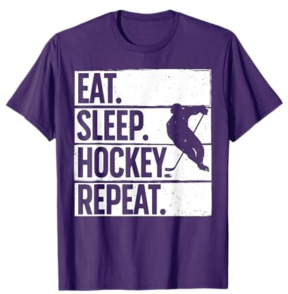 Cute Ice Hockey For Men Women Hockey Lover Goalie Sports T-Shirt