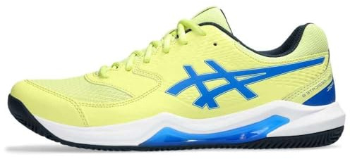 Asics 1041A414-750 Gel-Dedicate 8 Padel Sneaker Male Glow Yellow/Illusion Blue EU 39