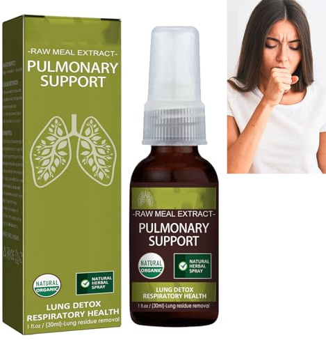 Spray de Limpieza Pulmonar,Spray de Soporte Pulmonar,Inhalador de Limpieza Pulmonar,Limpieza Pulmonar,Spray Herbal Natural para Apoyo Pulmonar,Spray Pulmonar de Limpieza a Base de Hierbas 30ML